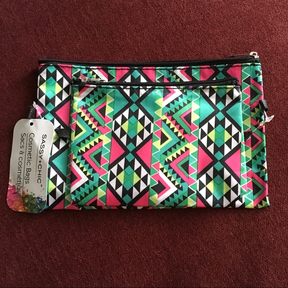 Cosmetic bags 2 piece set